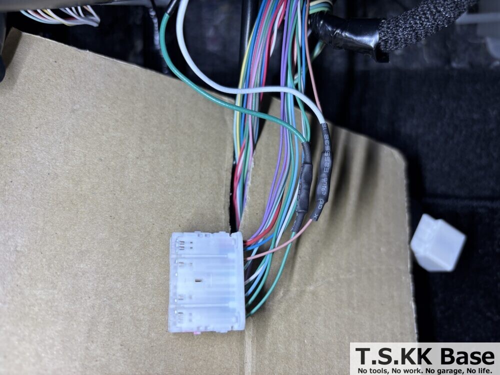 G62コネクターの結線完了