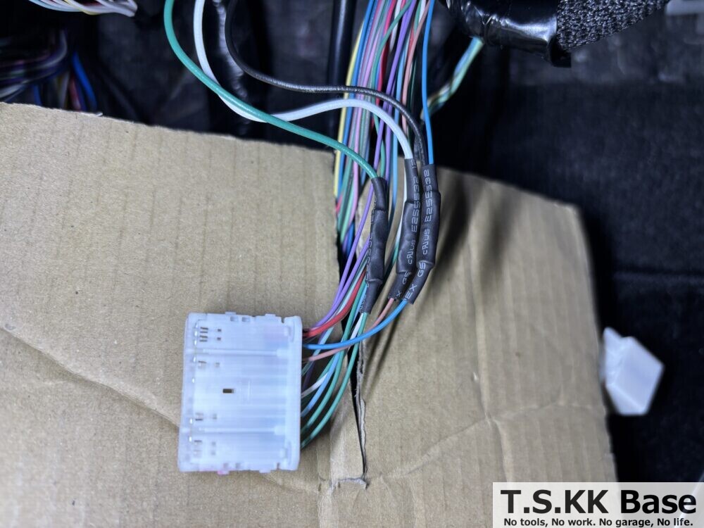 G63コネクターの結線完了