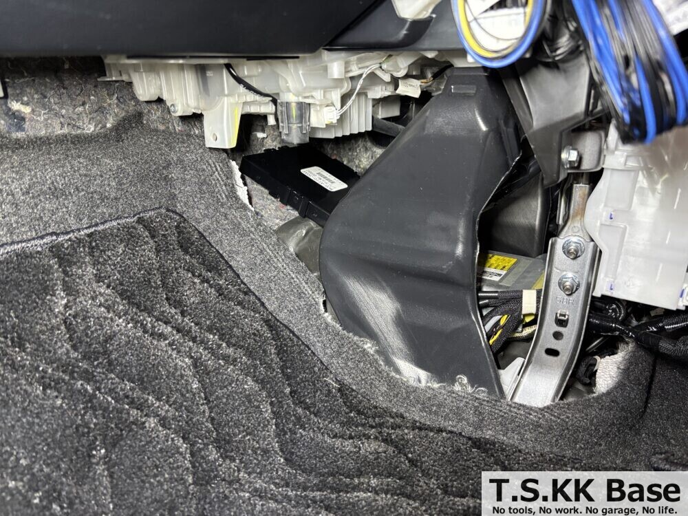 車両連携ユニット取り付け後